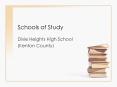 Schools of Study PowerPoint PPT Presentation