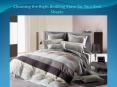 Choosing the Right Bedding Store for Your Bed Sheets