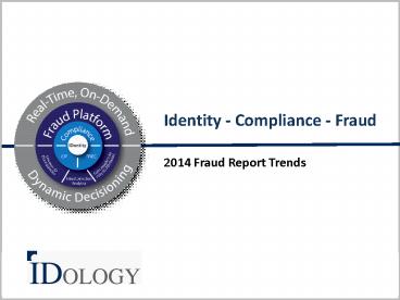 2014 Fraud Report Trends