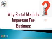 Why Social Media Is Important For Business