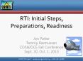 RTI: Initial Steps, Preparations, Readiness PowerPoint PPT Presentation