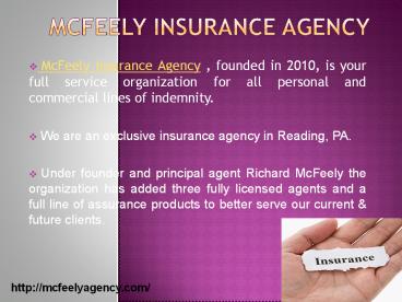 Reading PA Homeowners Insurance