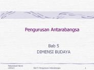 Pengurusan Antarabangsa