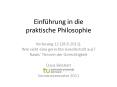 Praktische Philosophie. Vorlesung 4 PowerPoint PPT Presentation