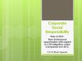 Corporate Social Responsibility PowerPoint PPT Presentation