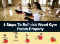 6 Steps To Refinish Wood Gym Floors Properly PowerPoint PPT Presentation
