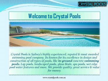 Swimming Pools Designs
