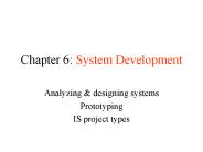 Chapter 6: System Development