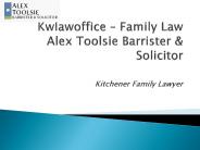 Kitchener Family Lawyer