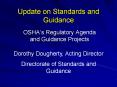 Update on Standards and Guidance PowerPoint PPT Presentation