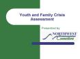 Youth and Family Crisis Assessment PowerPoint PPT Presentation