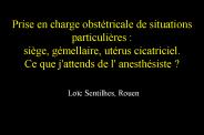 Prise en charge obst