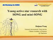 Young active star research with SONG and mini-SONG