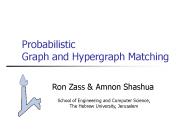 Probabilistic Graph and Hypergraph Matching