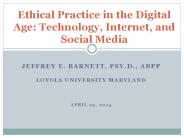 JEFFREY E. BARNETT, PSY.D., ABPP