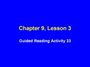 Chapter 9, Lesson 3