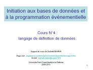 Initiation aux bases de donn