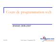 Cours de programmation web PowerPoint PPT Presentation