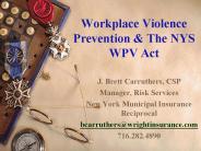 Workplace Violence Prevention