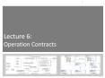 Operation Contracts PowerPoint PPT Presentation