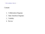 UML Artifacts (Part 2)
