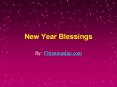 New Year Blessings PowerPoint PPT Presentation