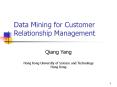 Data Mining for Customer Relationship Management PowerPoint PPT Presentation