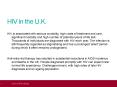HIV in the U.K. PowerPoint PPT Presentation