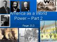 America as a World Power  PowerPoint PPT Presentation