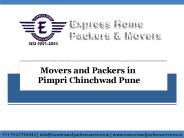Movers and Packers in Pimpri Chinchwad Pune | Packers and Movers Pune