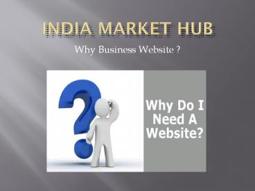Why Business Website | Web Builders Chandigarh