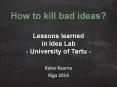 Idea Lab 2014 PowerPoint PPT Presentation