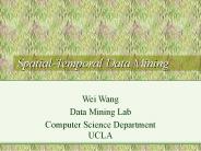 Spatial-Temporal Data Mining