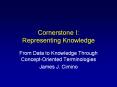 Cornerstone I: Representing Knowledge PowerPoint PPT Presentation