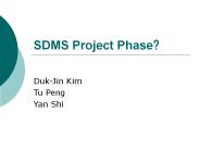 SDMS Project Phase?