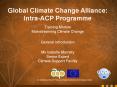 Global Climate Change Alliance: Intra-ACP Programme PowerPoint PPT Presentation