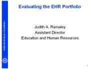 Evaluating the EHR Portfolio