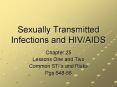 Sexually Transmitted Infections and HIV/AIDS PowerPoint PPT Presentation