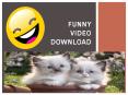 Funny Video Download PowerPoint PPT Presentation