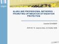 ALARA AND PROFESSIONAL NETWORKS - PROMOTING OPTIMISATION OF RADIATION PROTECTION PowerPoint PPT Presentation