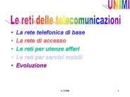 La rete telefonica di base