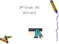 2nd Grade 101 PowerPoint PPT Presentation