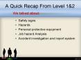 A Quick Recap From Level 1 PowerPoint PPT Presentation