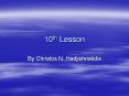 10th Lesson PowerPoint PPT Presentation