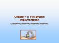 Chapter 11: File System Implementation PowerPoint PPT Presentation