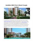 Flats for Sale in Mantri Energia Bangalore