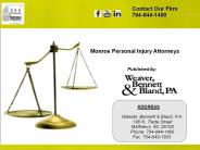 Personal Injury Attorney Monroe