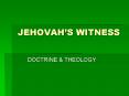 JEHOVAH PowerPoint PPT Presentation