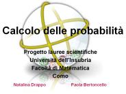 Calcolo delle probabilit