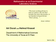 Art Duval and Helmut Knaust
